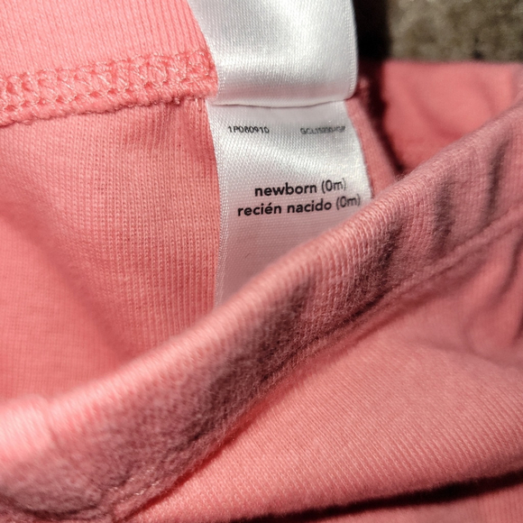 Newborn Coral Sundress Pant Set by Cat & Jack, Carter's - Picture 6 of 7